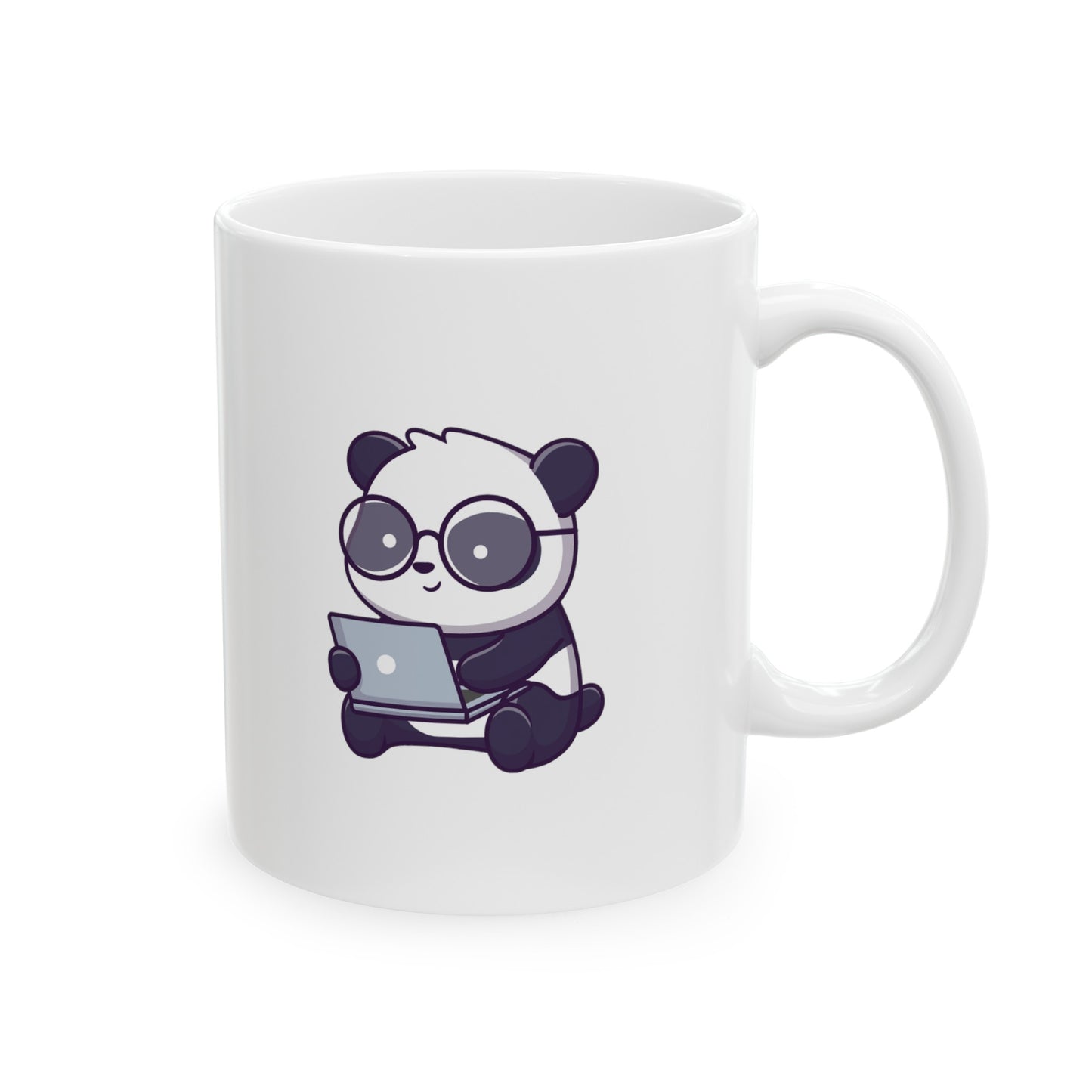 Productive Panda  Ceramic Mug 11oz