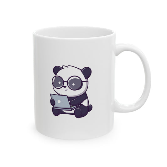 Productive Panda  Ceramic Mug 11oz