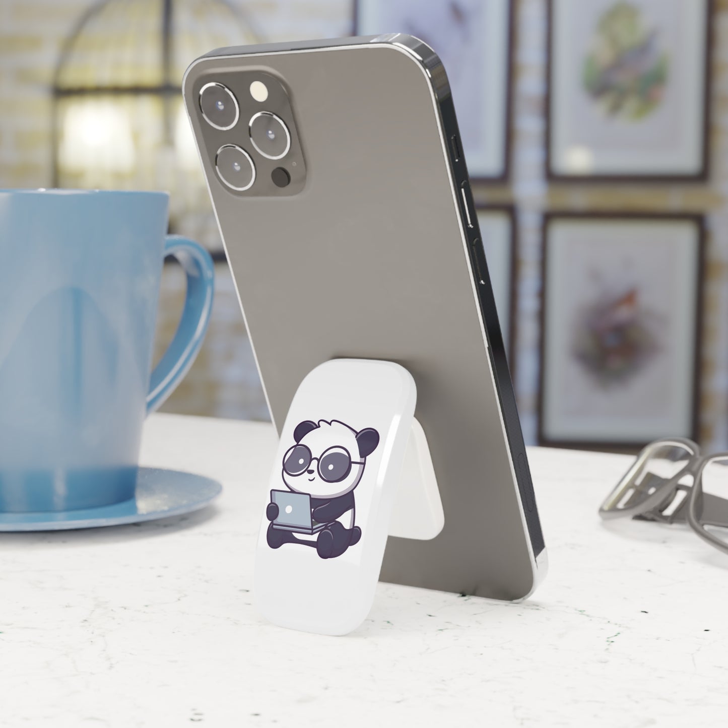 Productive Panda Phone Click-On Grip