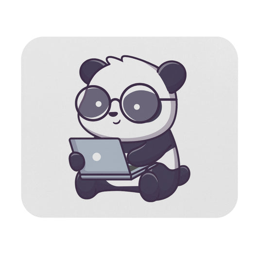 Productive Panda Rectangle Mouse Pad